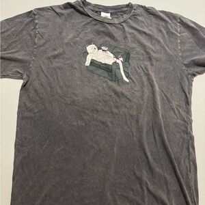 Ripndip Charcoal Graphic Tee